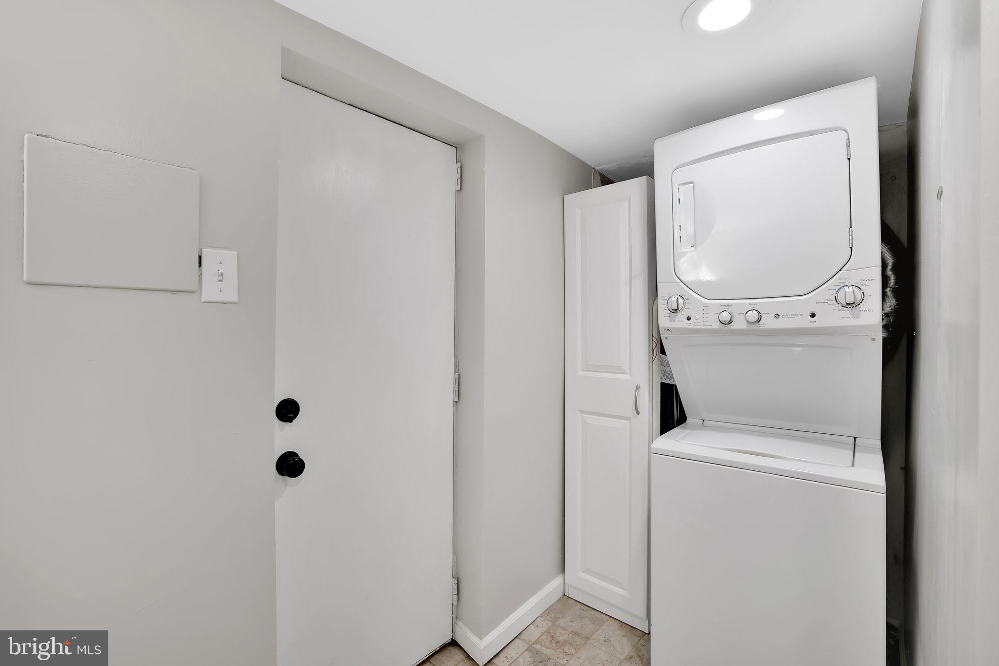 1719 Lyman Place Northeast Washington, DC 20002 - Photo 32 of 32 a utility room with dryer and washer