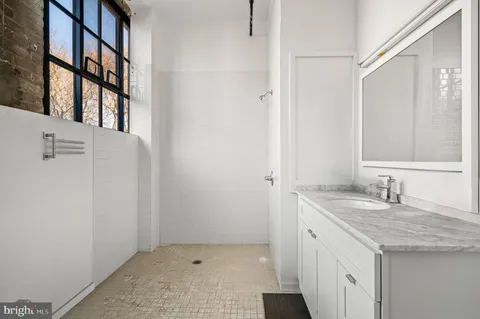 a close up of a bathtub