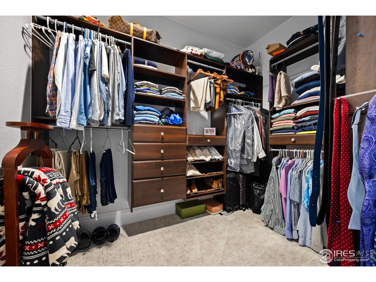 1201 Juniper Court Fort Collins, CO 80521 - Photo 27 of 50 a view of walk in closet with clothes and shoes