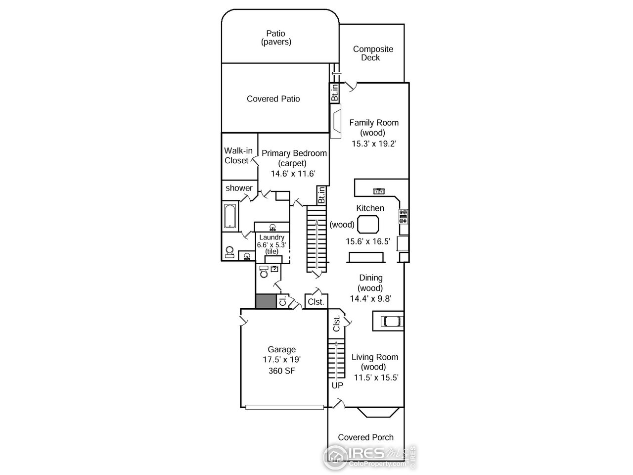 1201 Juniper Court Fort Collins, CO 80521 - Photo 48 of 50 a picture of a bench in a white building