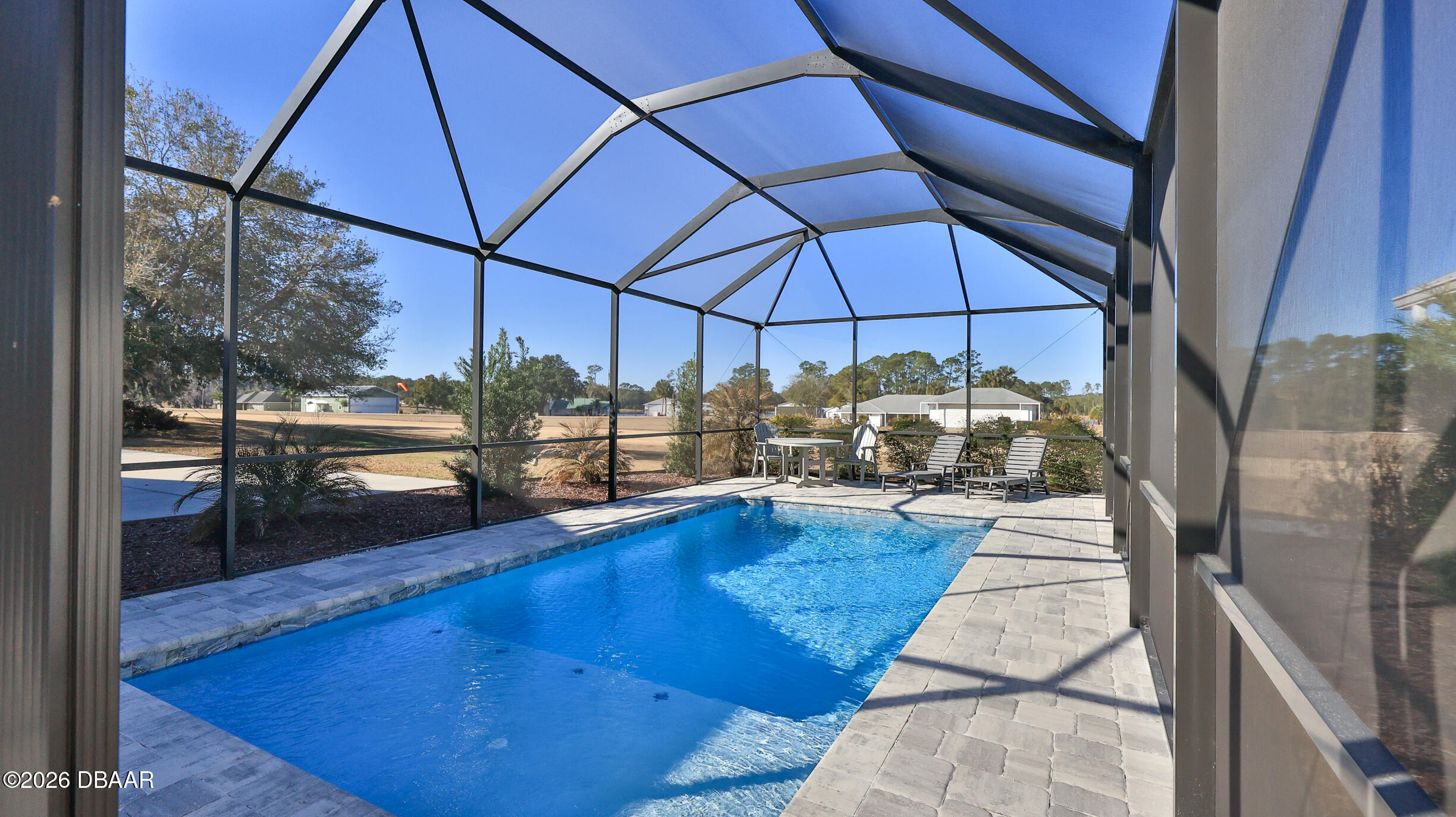 527 Georgetown Shortcut Road Crescent City, FL 32112 - Photo 25 of 40 Screen Pool & Patio