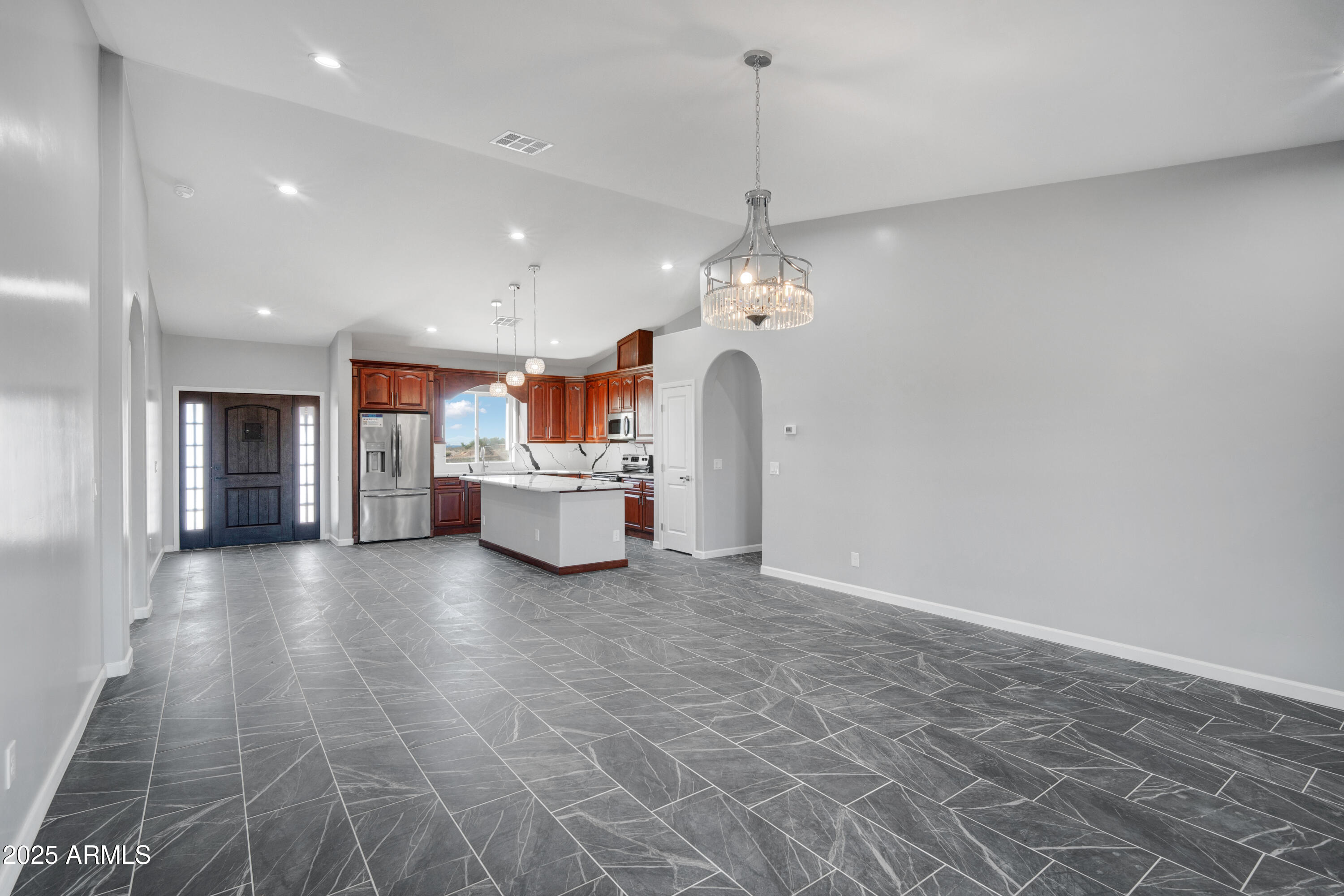 35532 West Chipman Road Tonopah, AZ 85354 - Photo 14 of 30 a view of a kitchen with a sink and cabinets