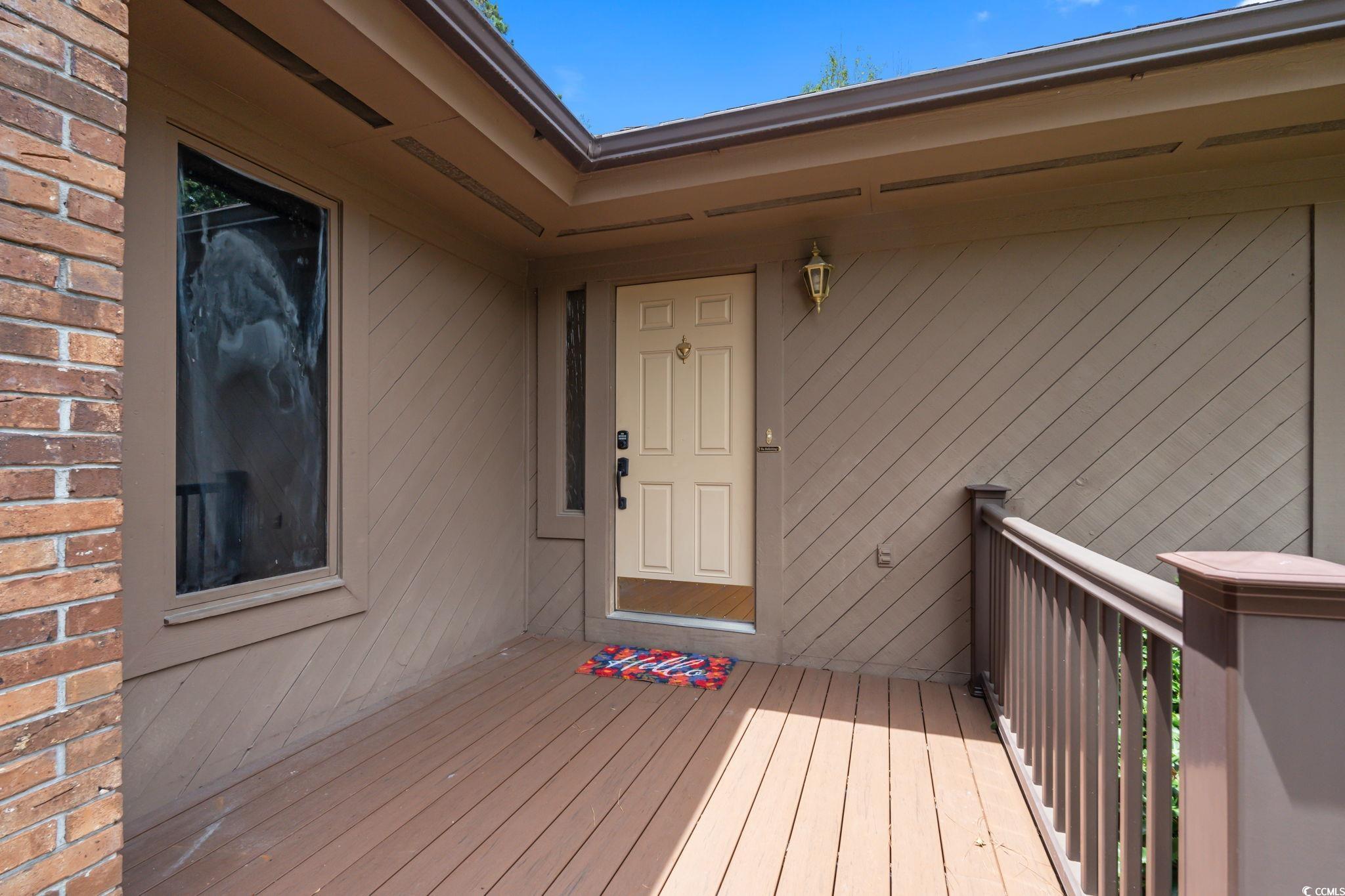 3533 Lighthouse Way Myrtle Beach, SC 29577 - Photo 3 of 40 View of wooden deck