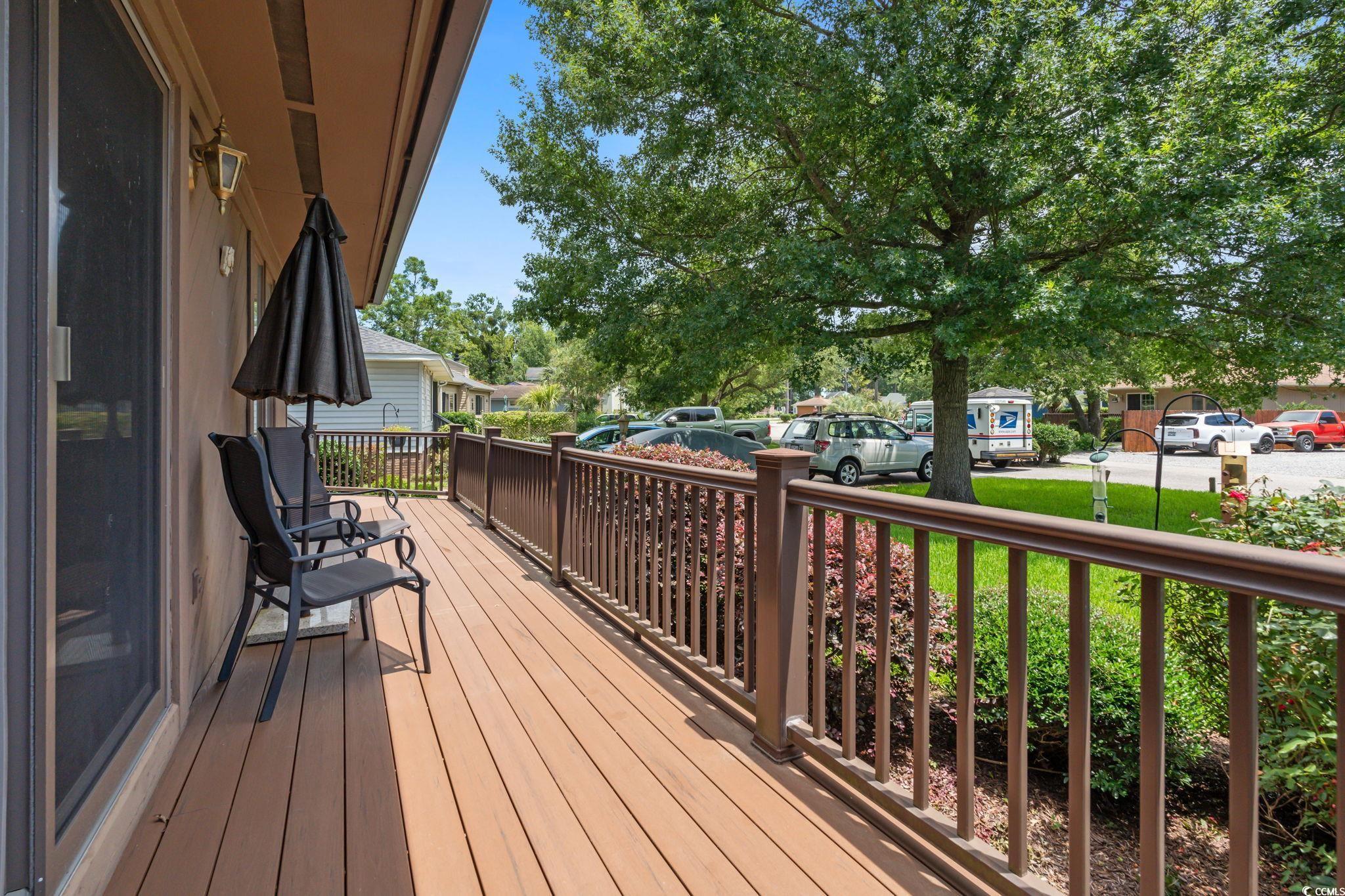 3533 Lighthouse Way Myrtle Beach, SC 29577 - Photo 5 of 40 View of wooden deck