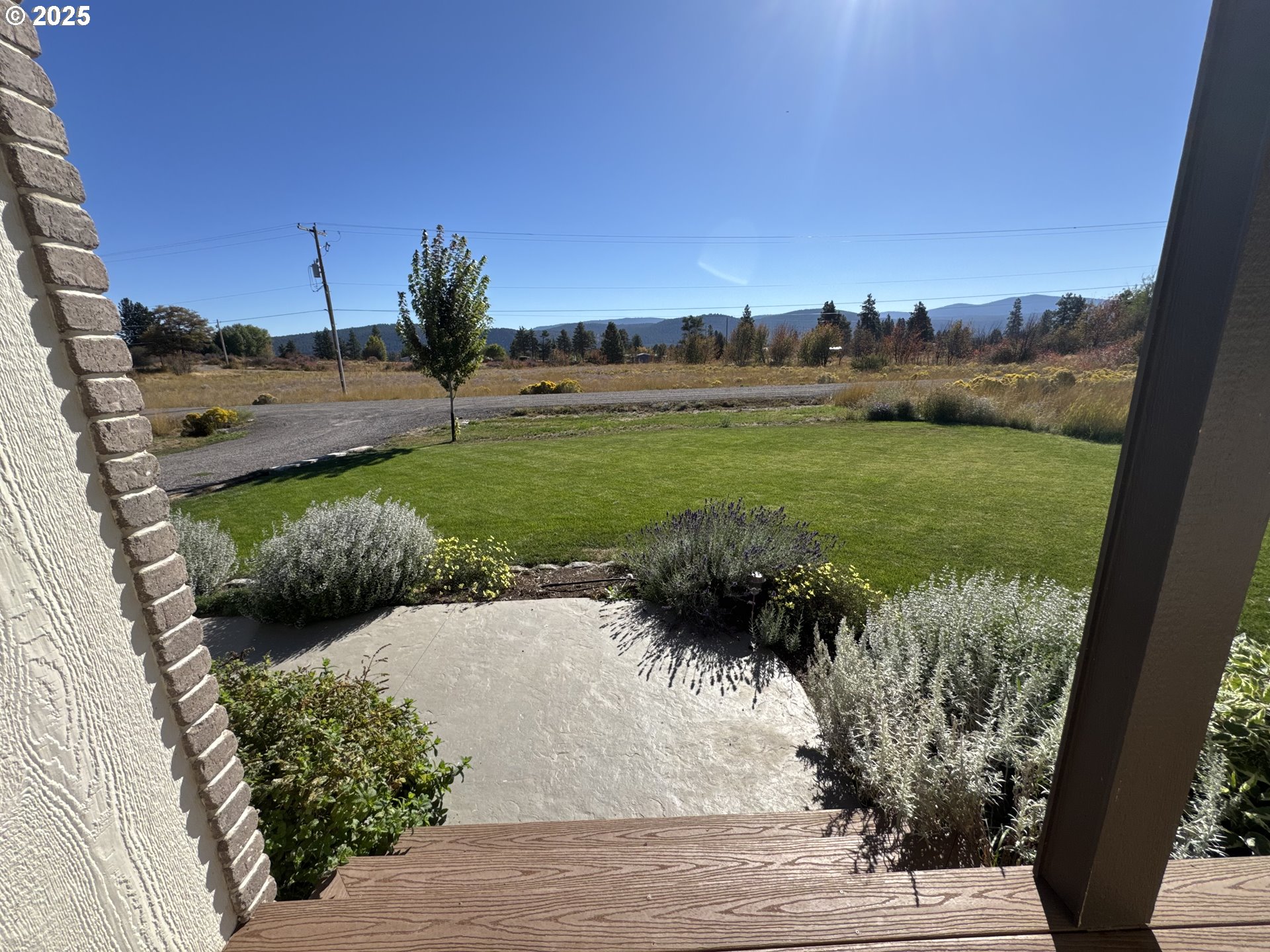 34786 Pleasant View Road Chiloquin, OR 97624 - Photo 3 of 48 a view of a garden with an outdoor space