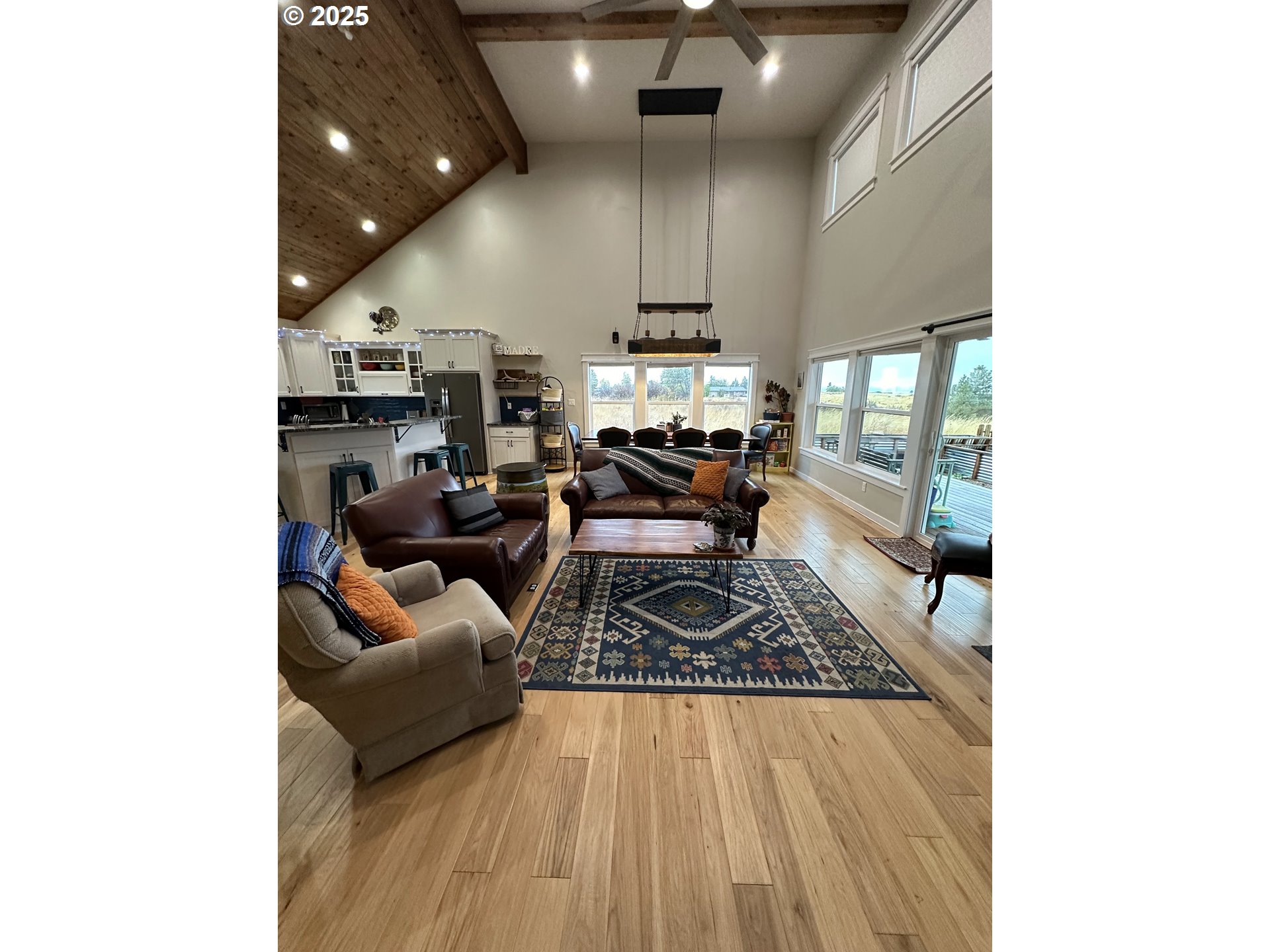 34786 Pleasant View Road Chiloquin, OR 97624 - Photo 6 of 48 a living room with furniture and a rug