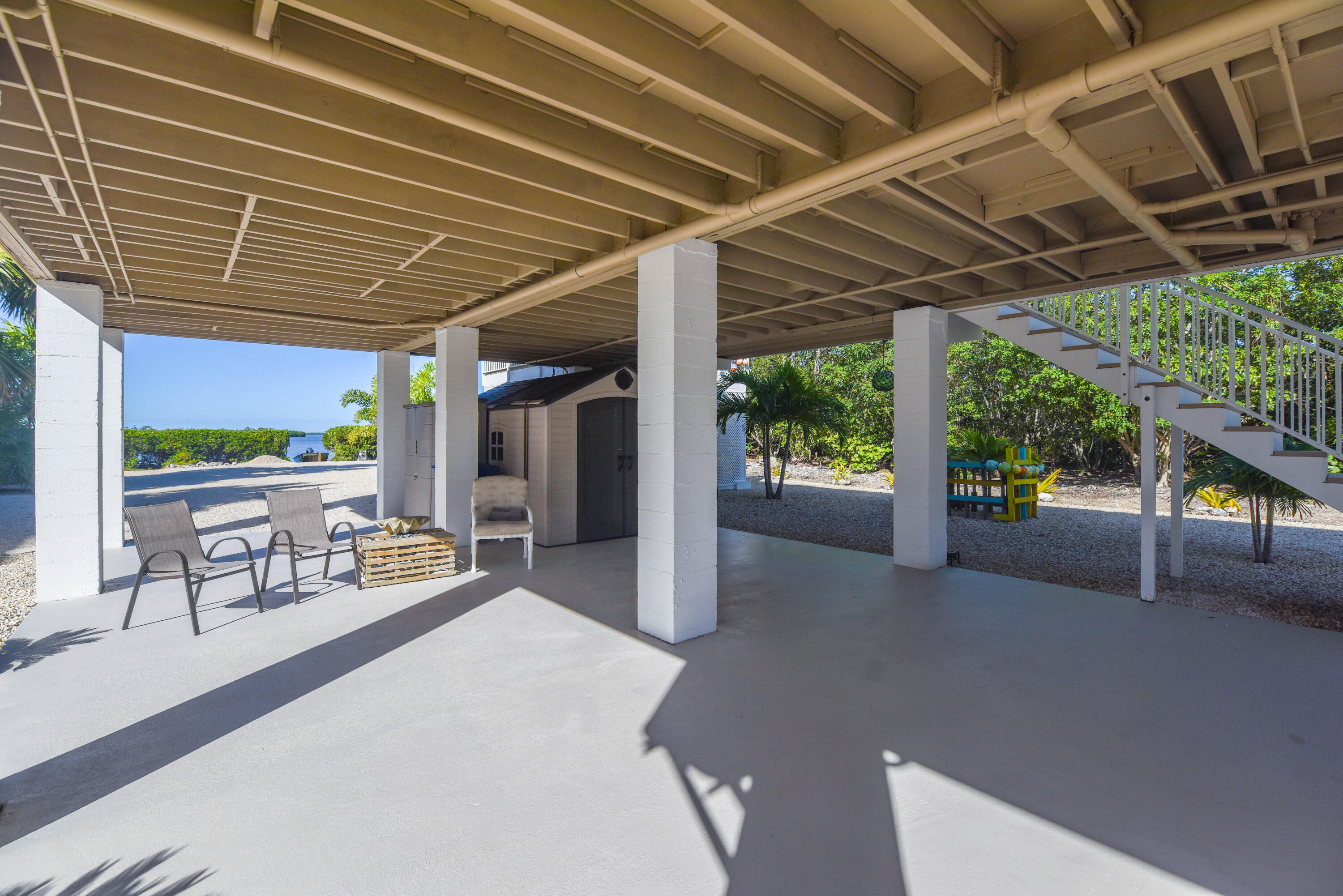 3960 Mary Road Big Pine Key, FL 33043 - Photo 29 of 35 Covered Patio/Parking