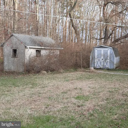 a backyard of a house