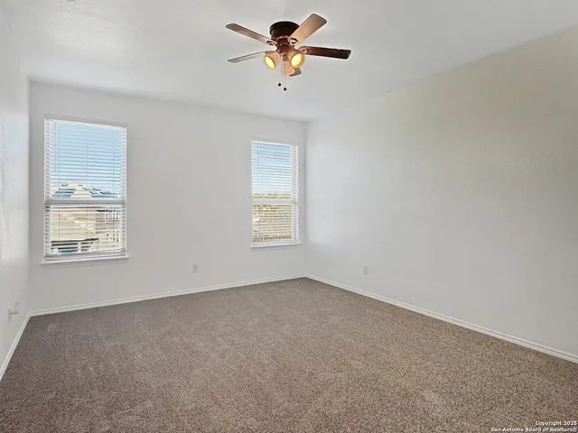 a view of a window in a room