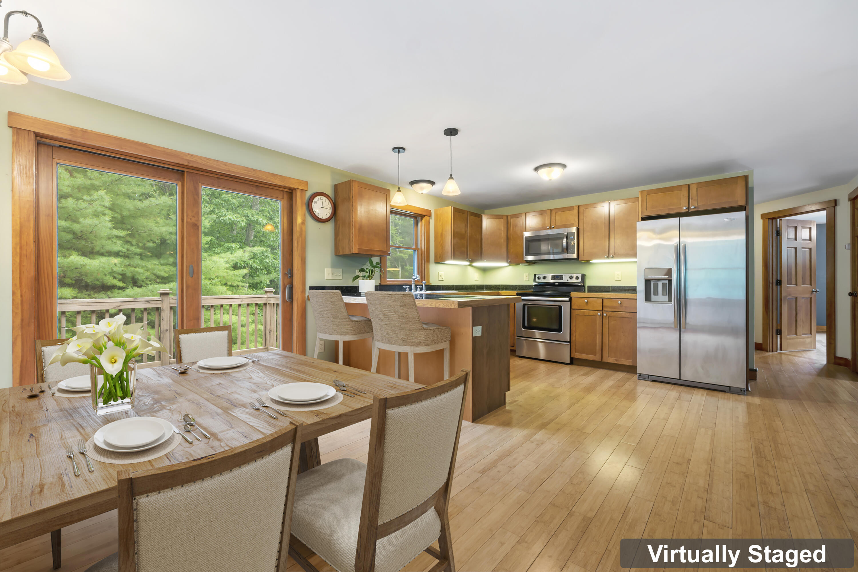 262 Coles Hill Road Wells, ME 04090 - Photo 6 of 50 Dining area w/Slider to Deck