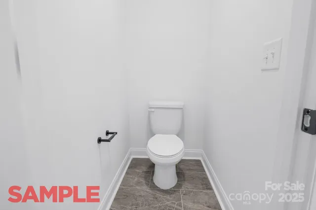 a close up of a toilet