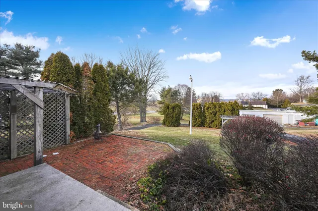 a view of an outdoor space and yard