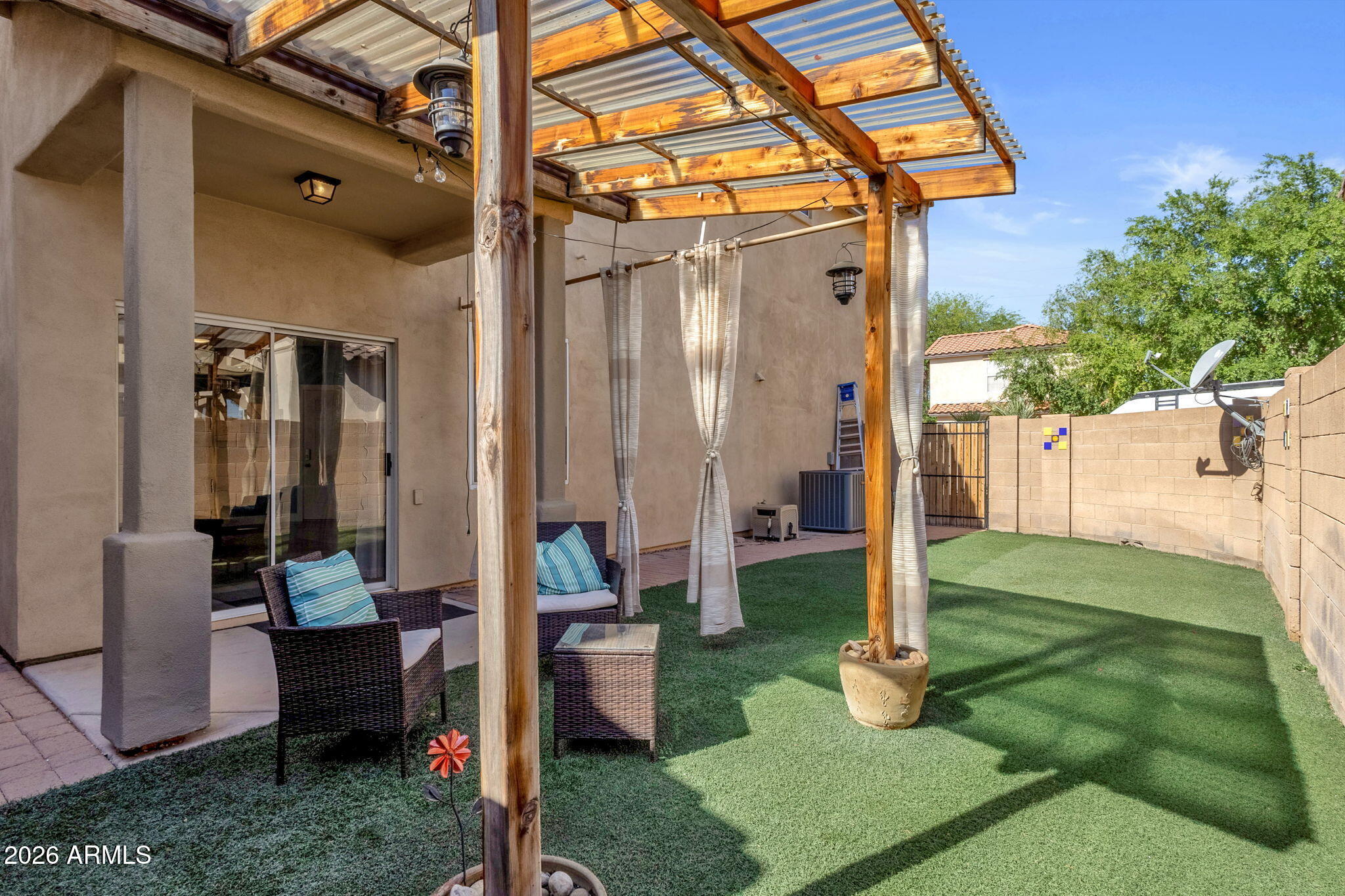 642 East El Prado Road Chandler, AZ 85225 - Photo 27 of 33 Low Maintenance turf backyard