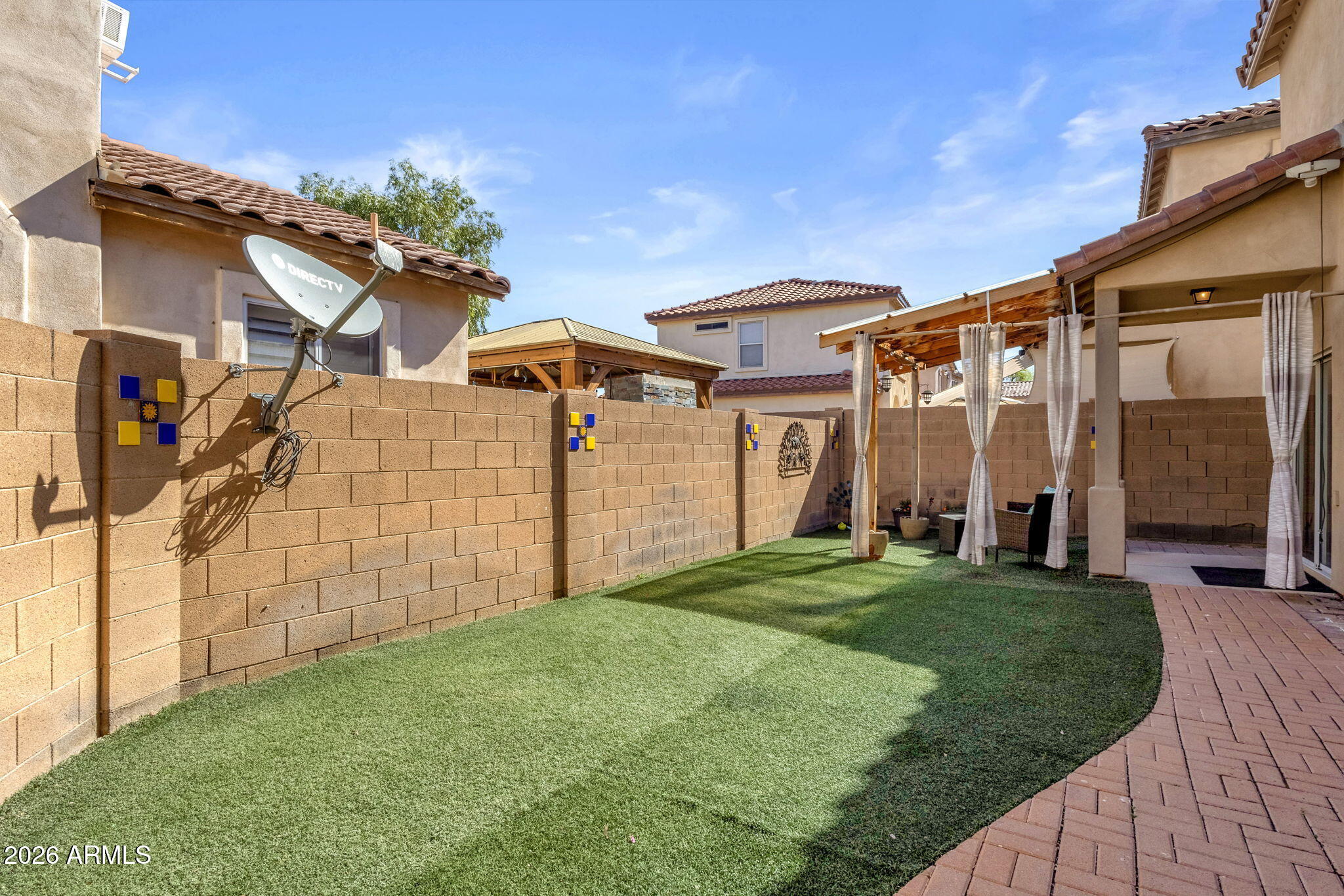 642 East El Prado Road Chandler, AZ 85225 - Photo 30 of 33 backyard w/ turf