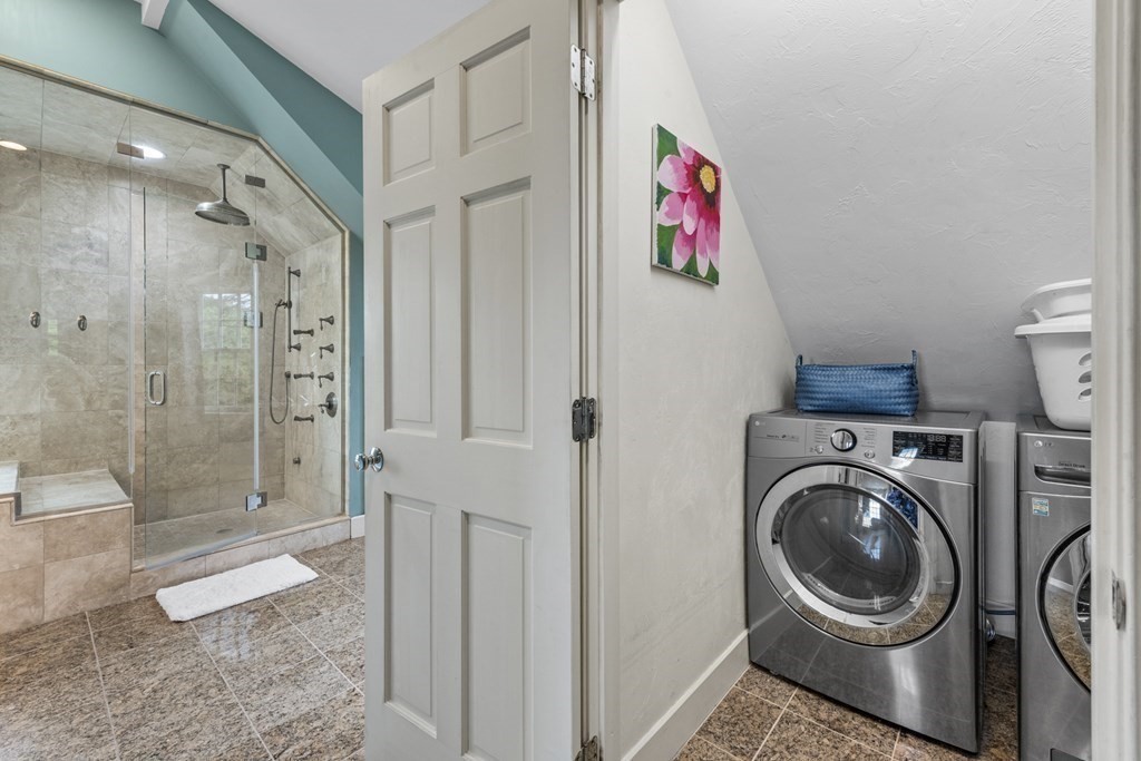 49 Harbor Avenue Marblehead, MA 01945 - Photo 34 of 42 a utility room with dryer and washer