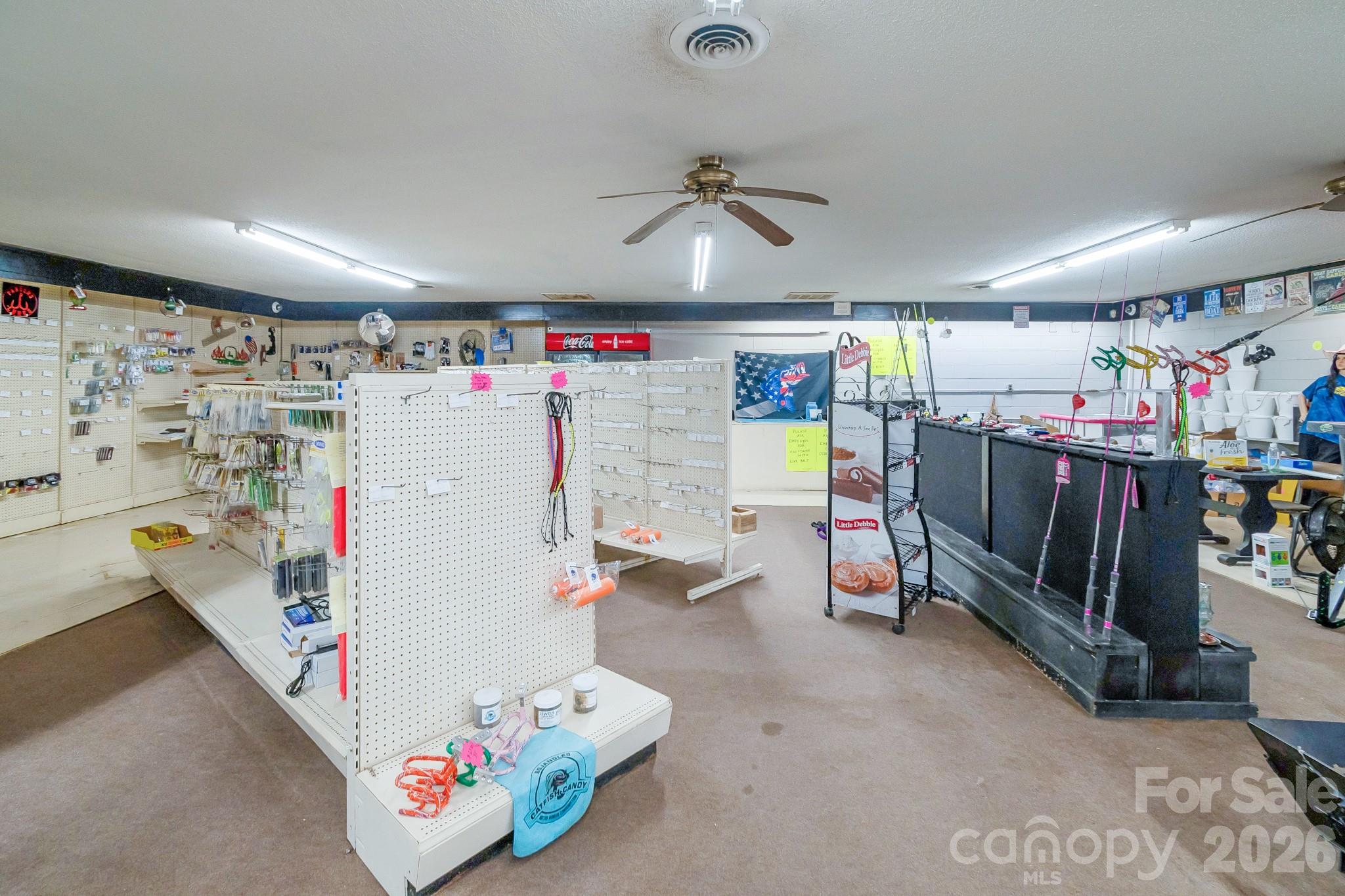 5400 Cedar Creek Road Liberty Hill, SC 29074 - Photo 12 of 48 a garage with storage and white walls