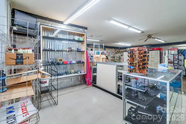 a storage utility room