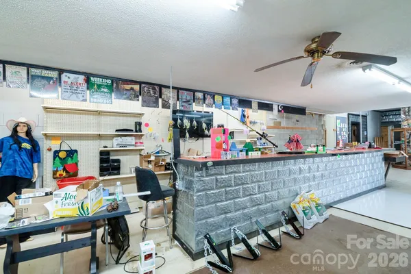 a view of storage and utility room