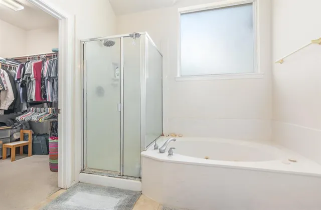 a room with a washer and dryer