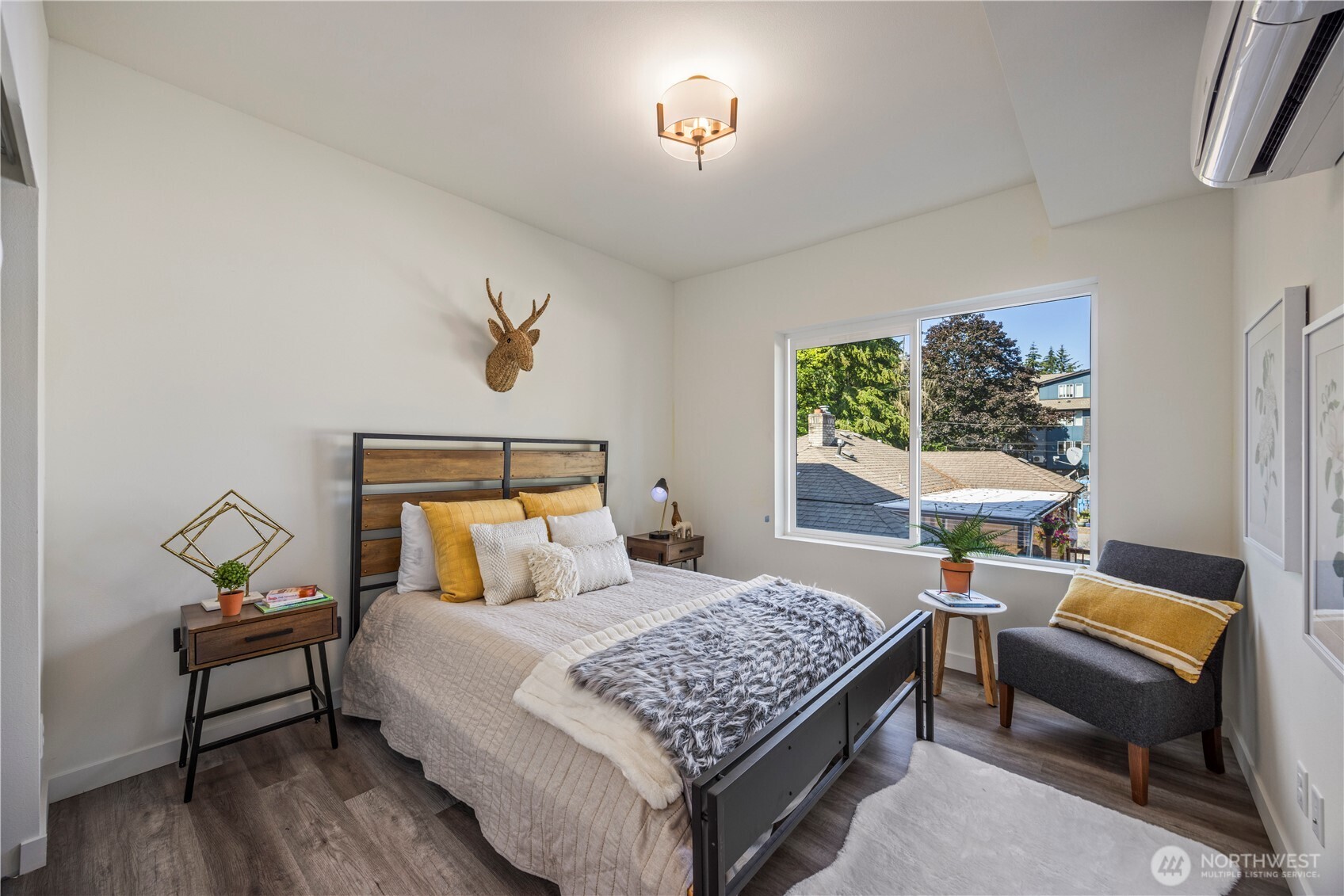 2152 North 185th Street Shoreline, WA 98133 - Photo 15 of 40 a bedroom with a bed and a window