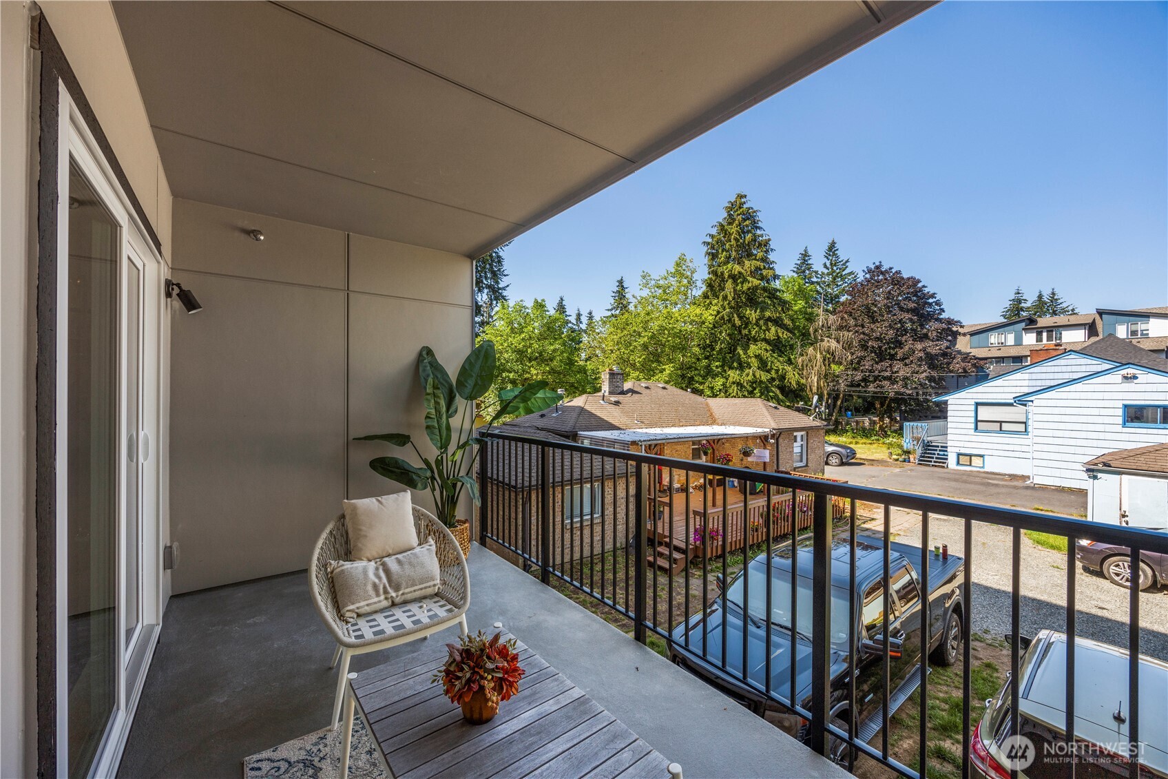 2152 North 185th Street Shoreline, WA 98133 - Photo 23 of 40 a view of balcony with furniture