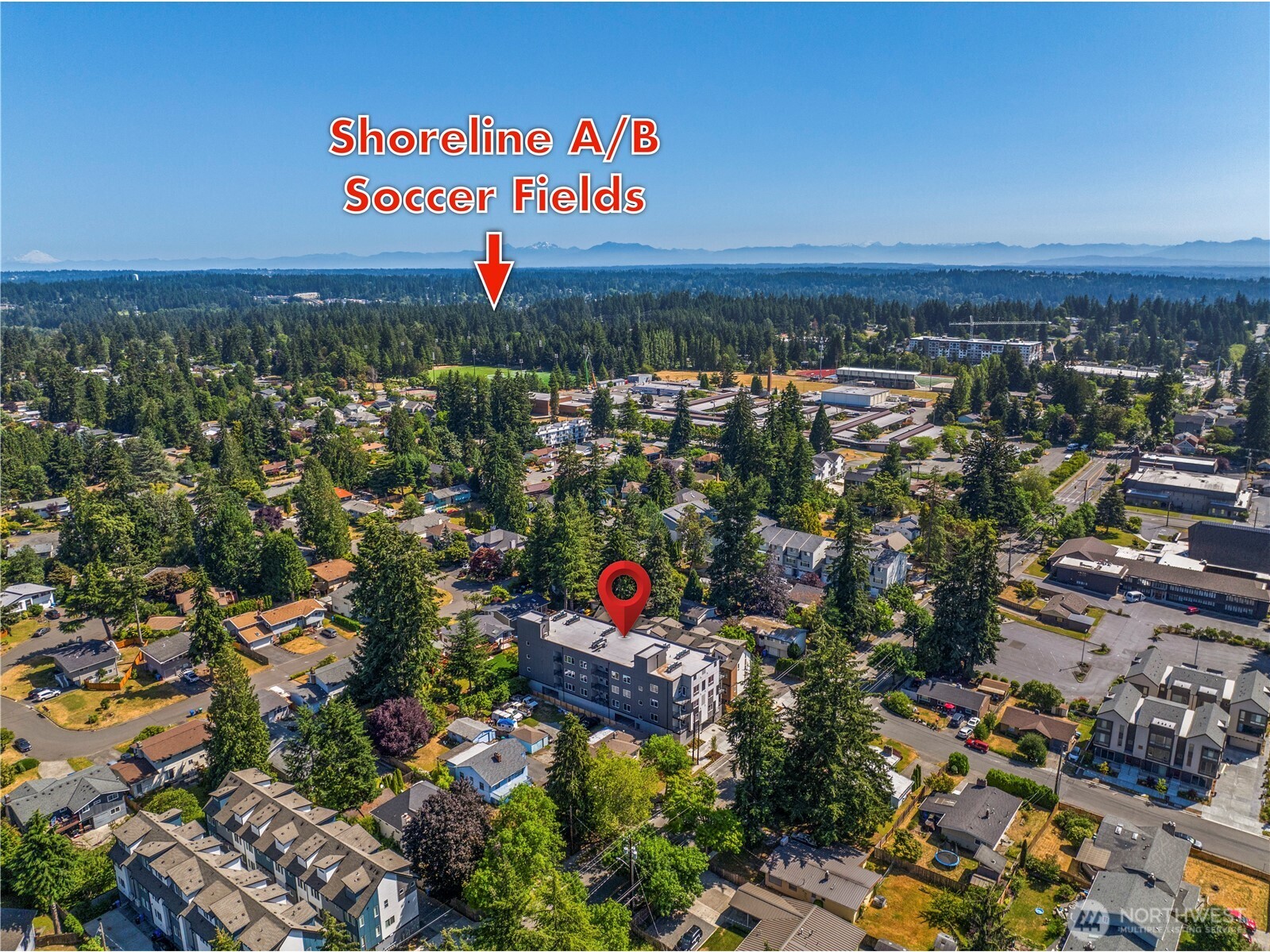 2152 North 185th Street Shoreline, WA 98133 - Photo 32 of 40 an aerial view of multiple house