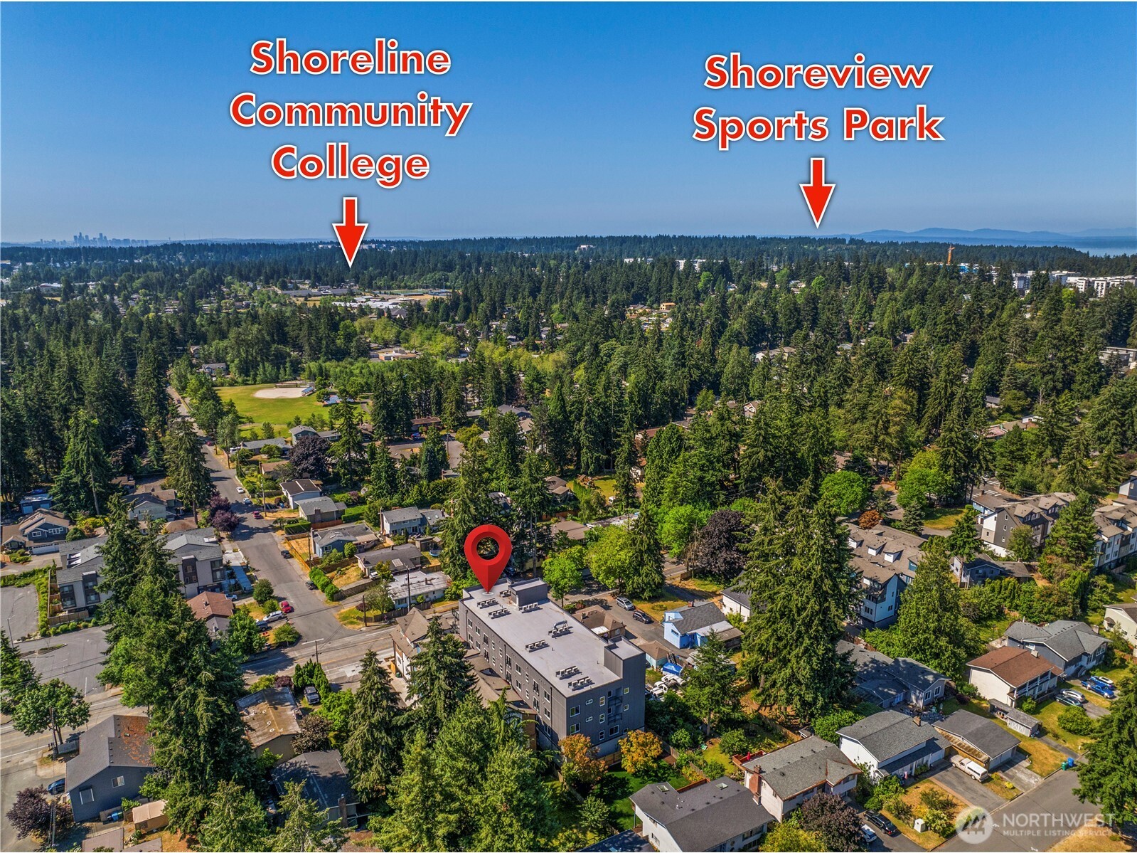 2152 North 185th Street Shoreline, WA 98133 - Photo 39 of 40 an aerial view of a