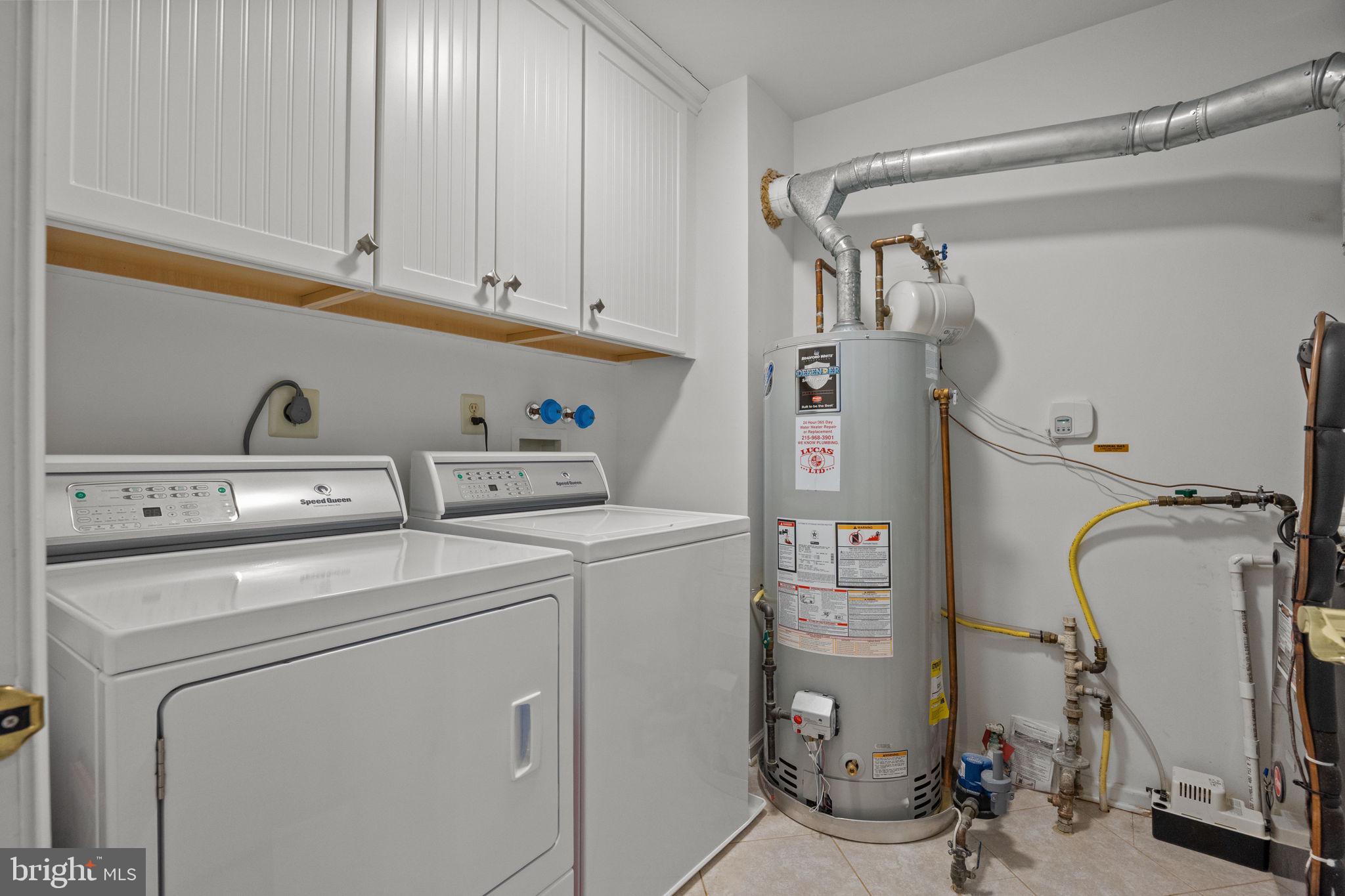 1102 Waterford Road, Unit 1 Yardley, PA 19067 - Photo 23 of 31 a utility room with dryer and washer