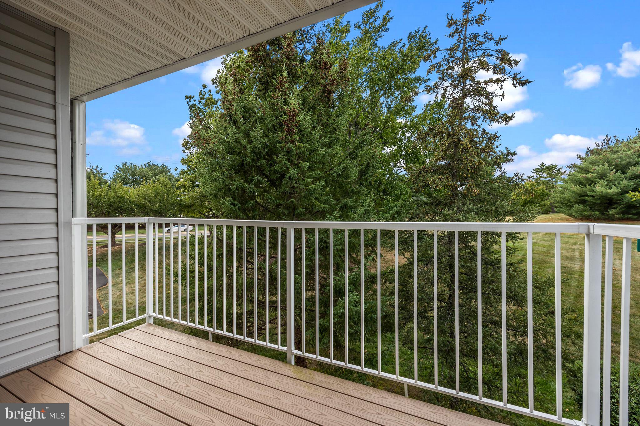 1102 Waterford Road, Unit 1 Yardley, PA 19067 - Photo 24 of 31 a balcony with a yard