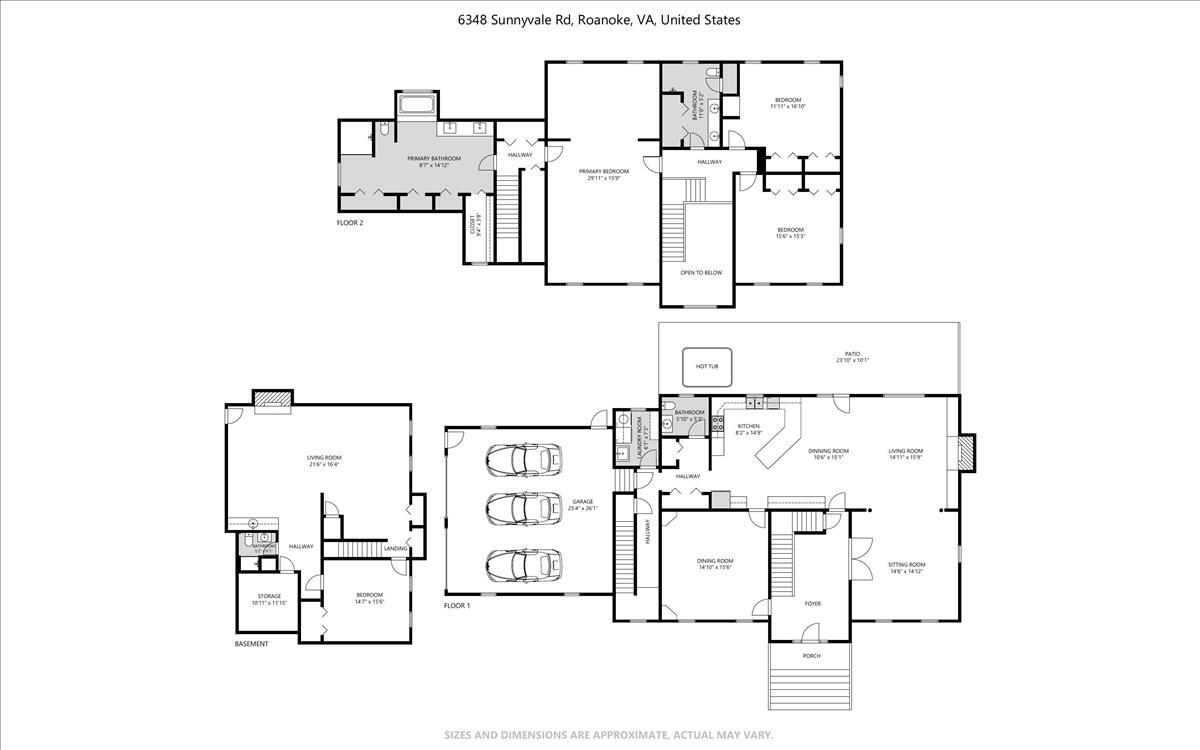 6348 Sunnyvale Road Roanoke, VA 24018 - Photo 75 of 75 Floor Plans