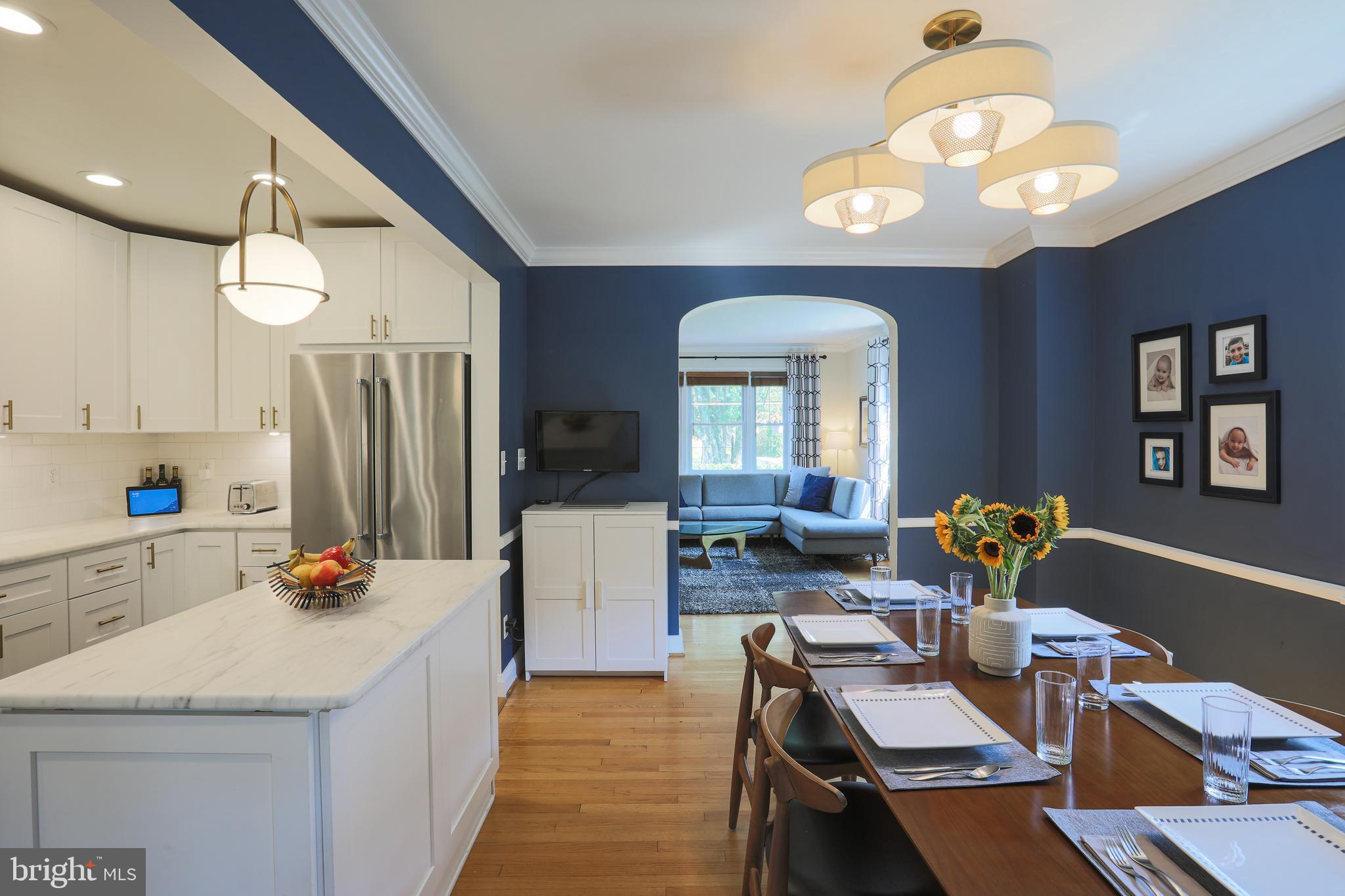 6422 Pinehurst Road Baltimore, MD 21212 - Photo 16 of 56 Kitchen + dining room is perfect for entertaining!
