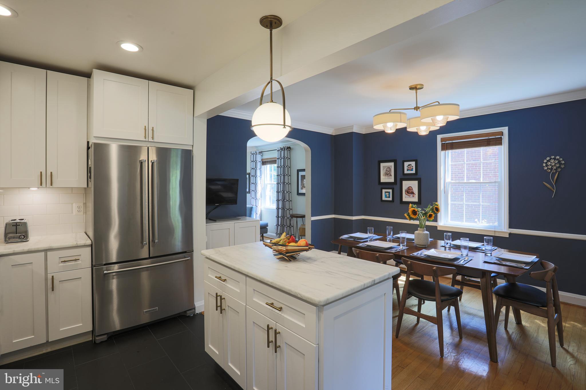 6422 Pinehurst Road Baltimore, MD 21212 - Photo 22 of 56 Open concept kitchen + dining room