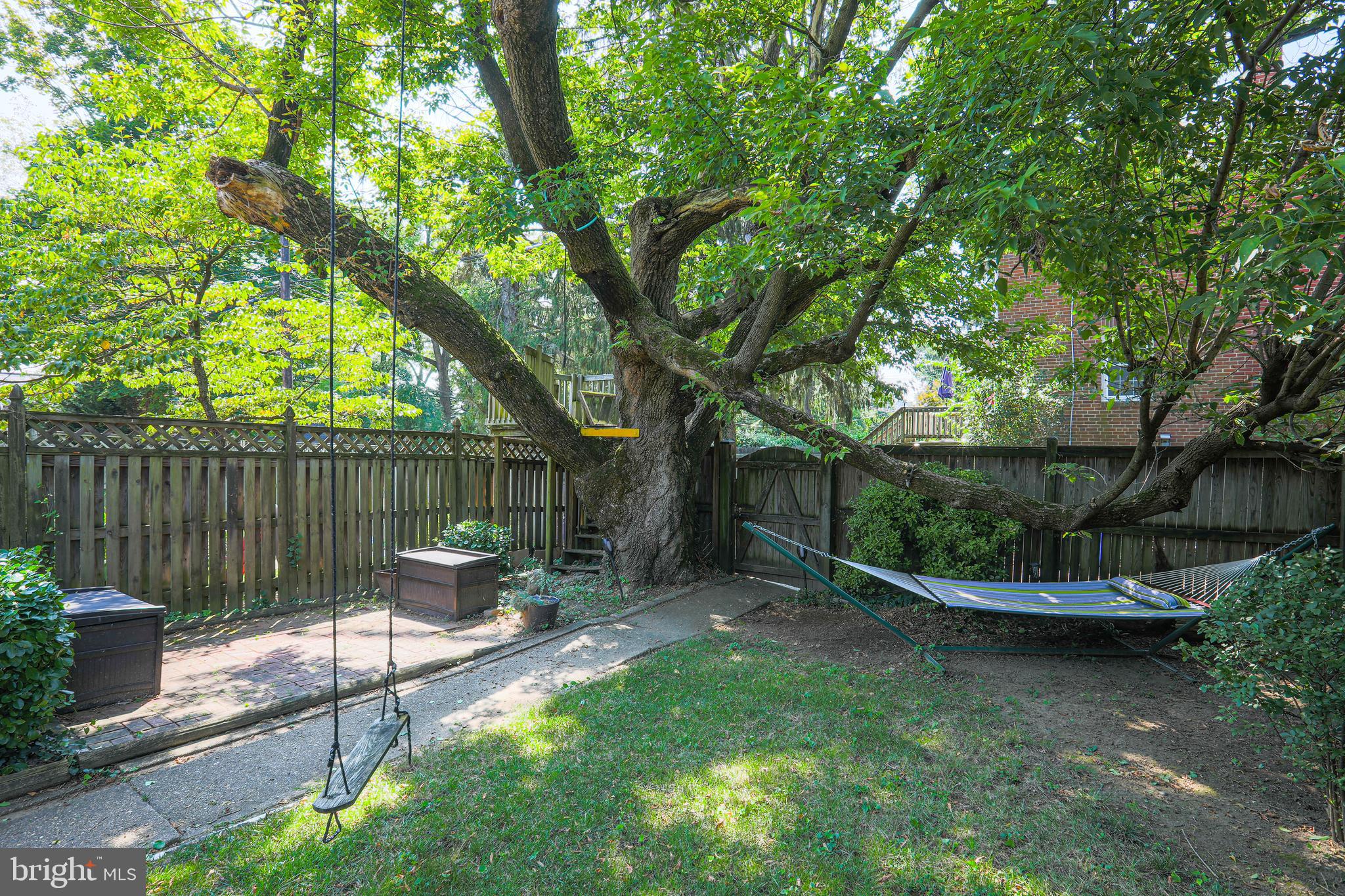 6422 Pinehurst Road Baltimore, MD 21212 - Photo 41 of 56 Great yard for relaxing and having fun!