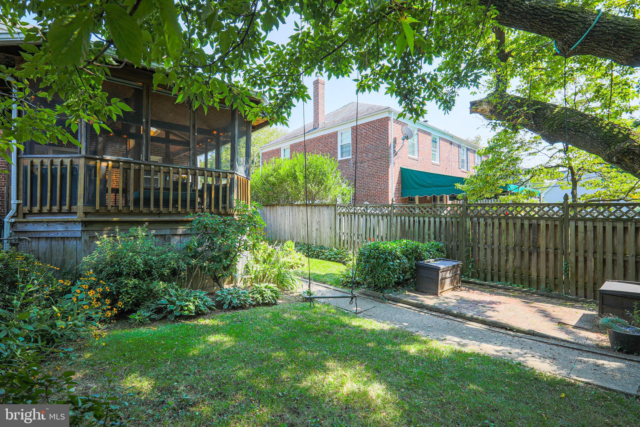 6422 Pinehurst Road Baltimore, MD 21212 - Photo 45 of 56 Backyard and porch