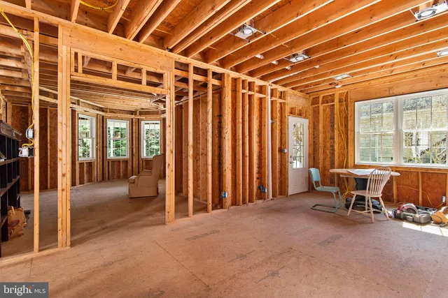 a view of walk in closet