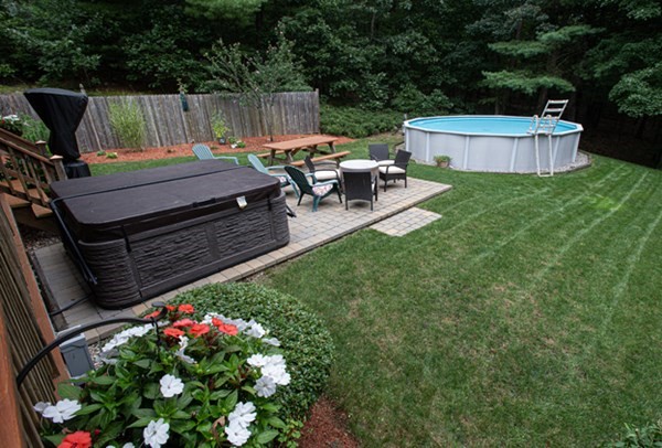 888 Florence Road Northampton, MA 01062 - Photo 6 of 37 a garden view with a seating space