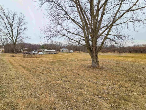 a view of outdoor space with garden