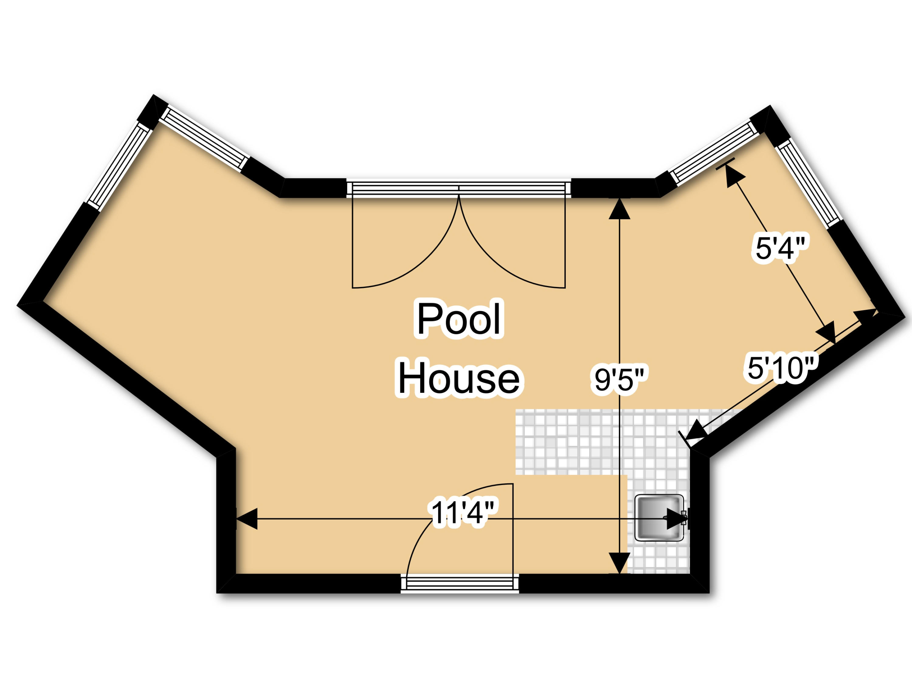 3306 Mud Lick Road Southwest Roanoke, VA 24018 - Photo 8 of 66 Pool Cabana