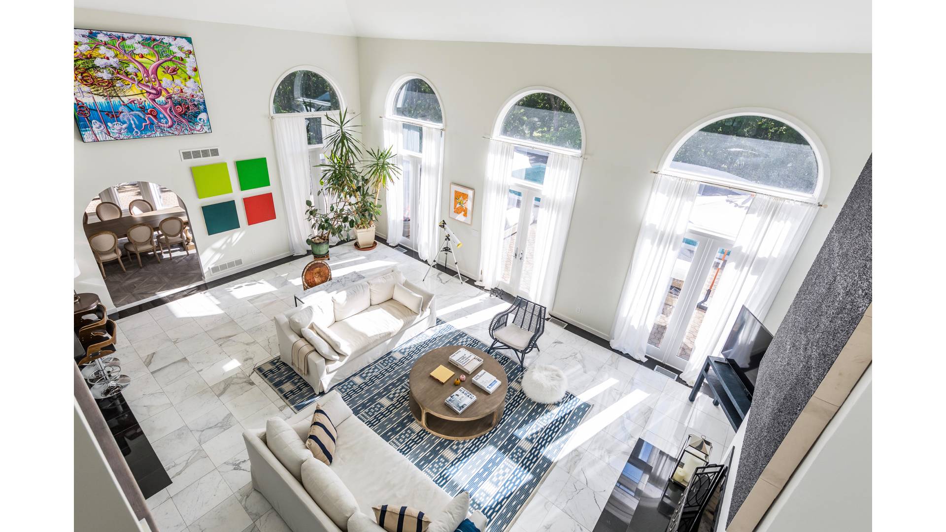 50 Tanager Lane Water Mill, NY 11976 - Photo 5 of 29 a living room with furniture and wooden floor