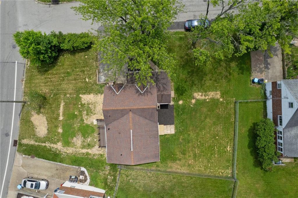428 Beulah Road Pittsburgh, PA 15235 - Photo 36 of 39 an aerial view of a house with a yard