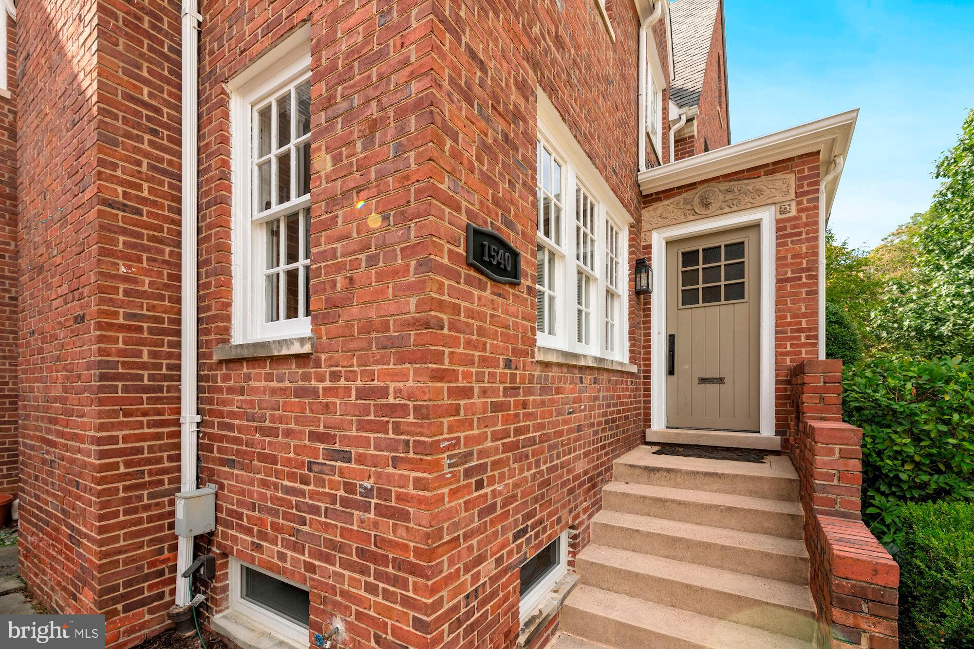 1540 44th Street Northwest Washington, DC 20007 - Photo 3 of 39 Welcoming entry.