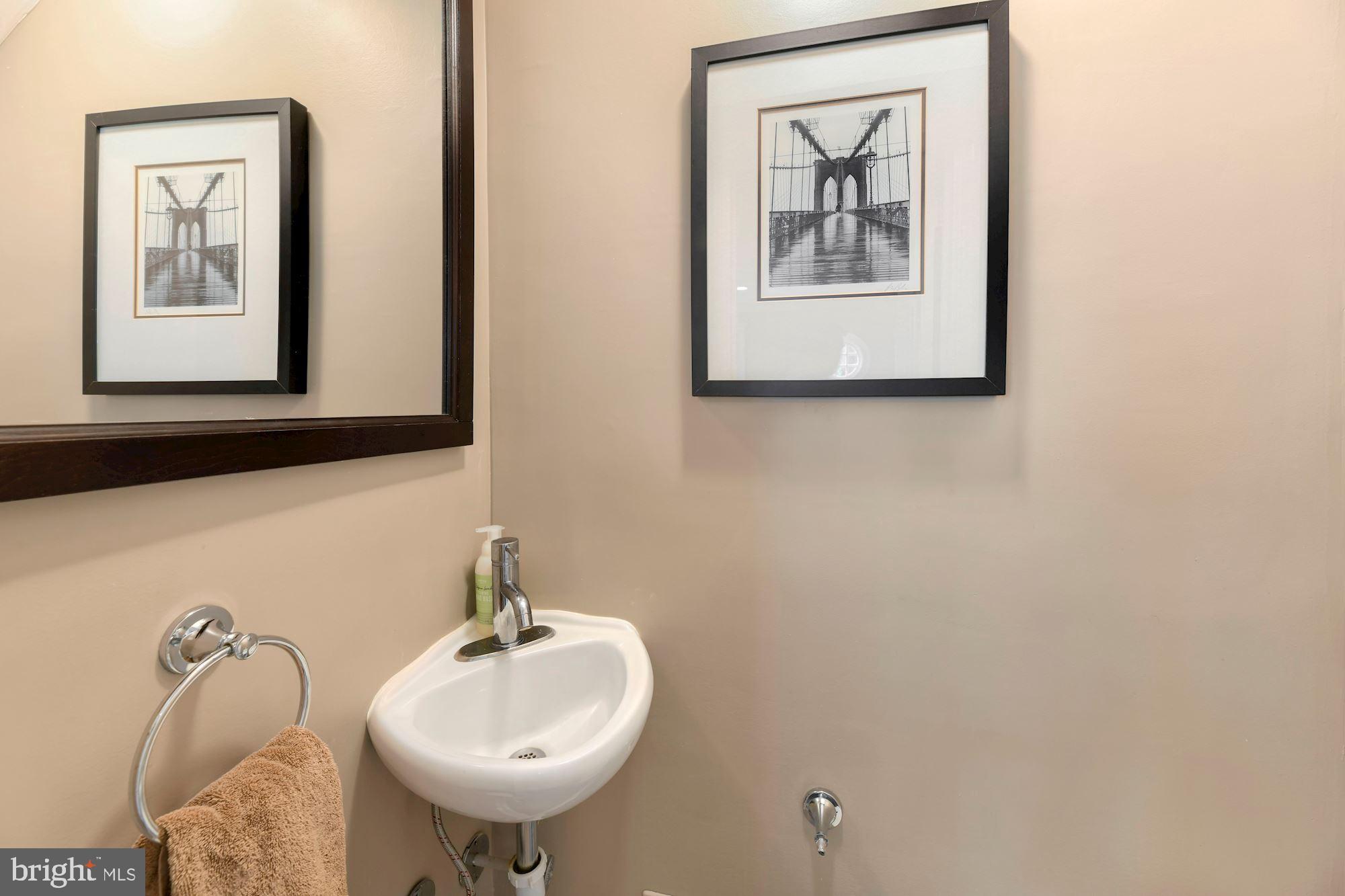 1540 44th Street Northwest Washington, DC 20007 - Photo 9 of 39 Powder room on main level.