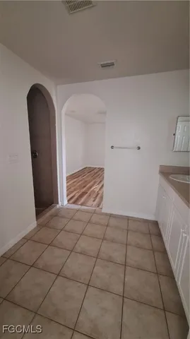 a view of empty room