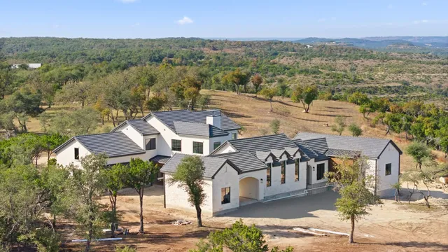 a view of a city with a mountain