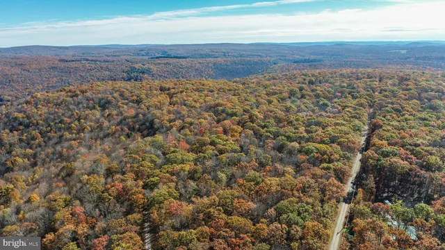 a view of city and mountain