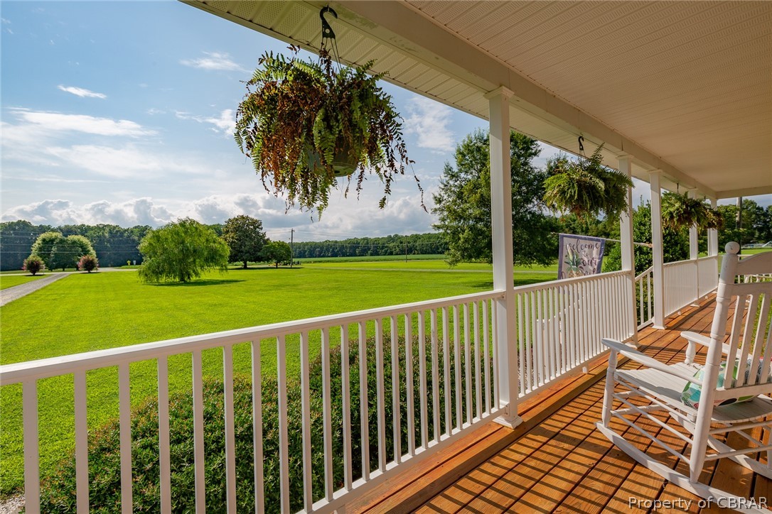 3861 Irvington Road Irvington, VA 22480 - Photo 4 of 30 Enjoy the full front porch.
