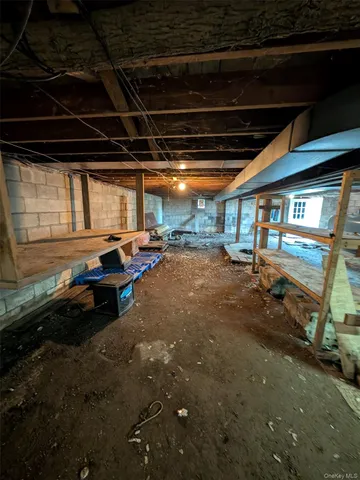 a view of storage and utility room