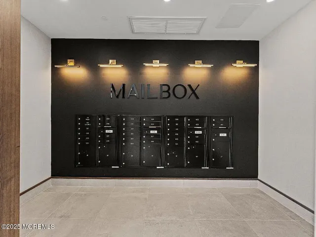 a view of a projector room with a projector room