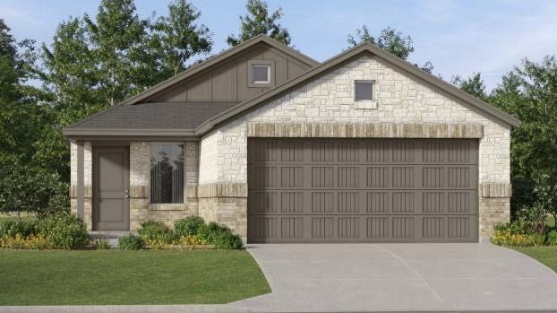 1501 Prince Road Howe, TX 75459 - Photo 1 of 1 a front view of a house with a garden and plants