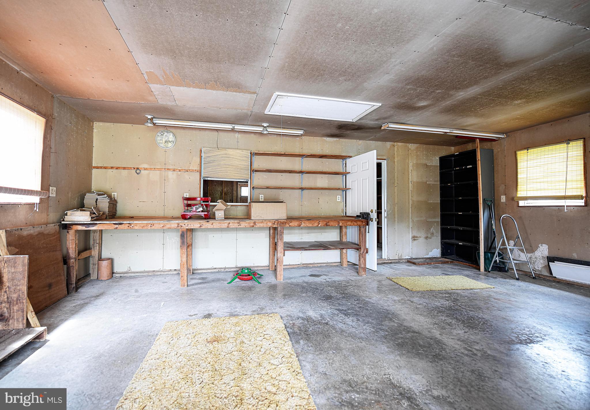 1921 Castleton Road Darlington, MD 21034 - Photo 22 of 29 Oversized Two Car Garage with workbench